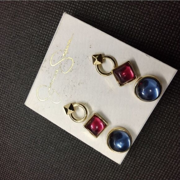 Brand new Jessica Simpson earring set‎ nwt - Picture 2 of 2